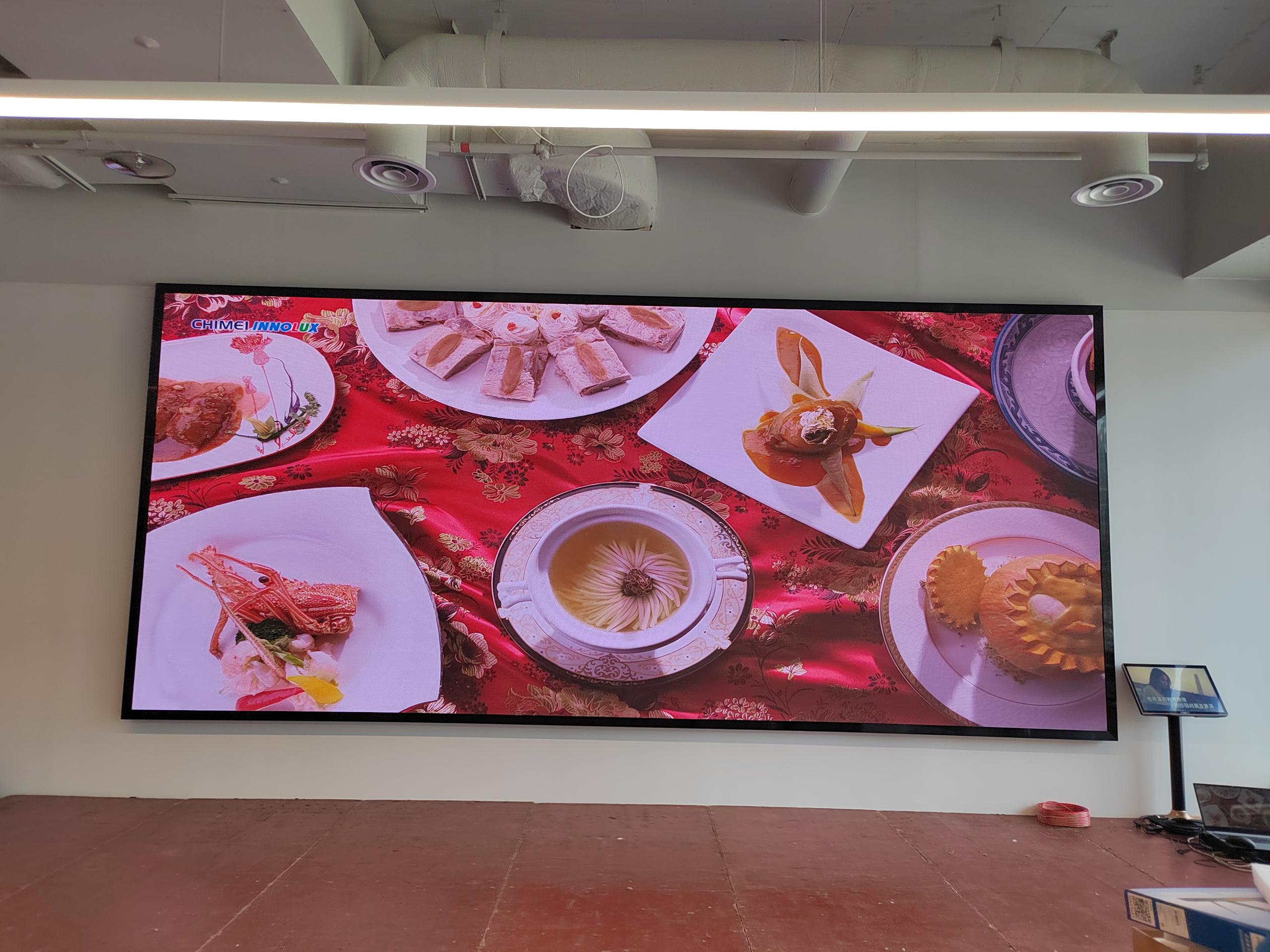 深圳南山展會展廳LED顯示屏P2.5高清顯示！